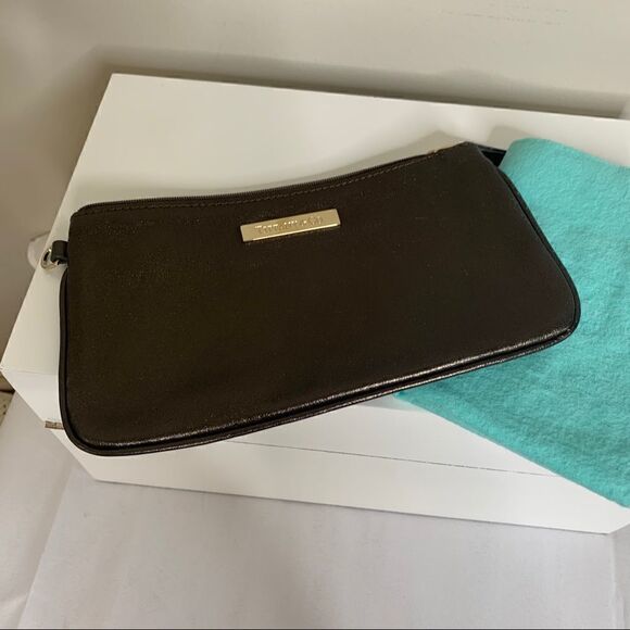 Tiffany & Co. Bronze Leather Pouch/Clutch - Picture 3 of 15